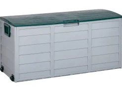 Auflagenbox Kunststoff Beige / Grun 112 X 50 Cm Locarno