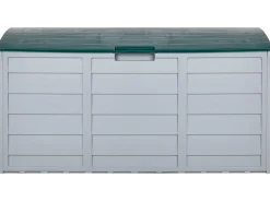 Auflagenbox Kunststoff Beige / Grun 112 X 50 Cm Locarno