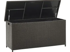 Auflagenbox Rattan Braun 126 X 46 Cm Modena