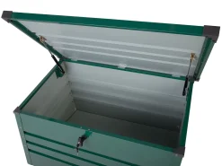 Auflagenbox Stahl Dunkelgrun 100 X 62 Cm Cebrosa