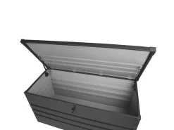 Auflagenbox Stahl Graphitgrau 132 X 62 Cm Cebrosa