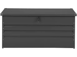 Auflagenbox Stahl Graphitgrau 132 X 62 Cm Cebrosa