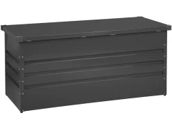 Auflagenbox Stahl Graphitgrau 132 X 62 Cm Cebrosa
