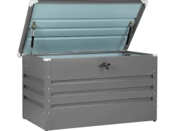 Auflagenbox Stahl Grau 100 X 62 Cm Cebrosa