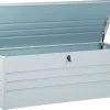 Auflagenbox Stahl Hellgrau 165 X 70 Cm Cebrosa