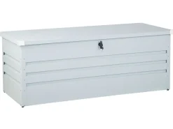 Auflagenbox Stahl Hellgrau 165 X 70 Cm Cebrosa