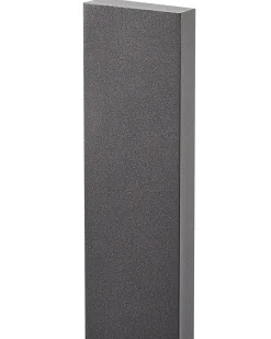 Ausenwandleuchte Led Metall Schwarz 89 Cm Rechteckig Melgam
