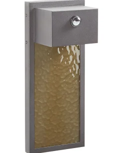 Ausenwandleuchte Led Mit Bewegungssensor Grau Carron