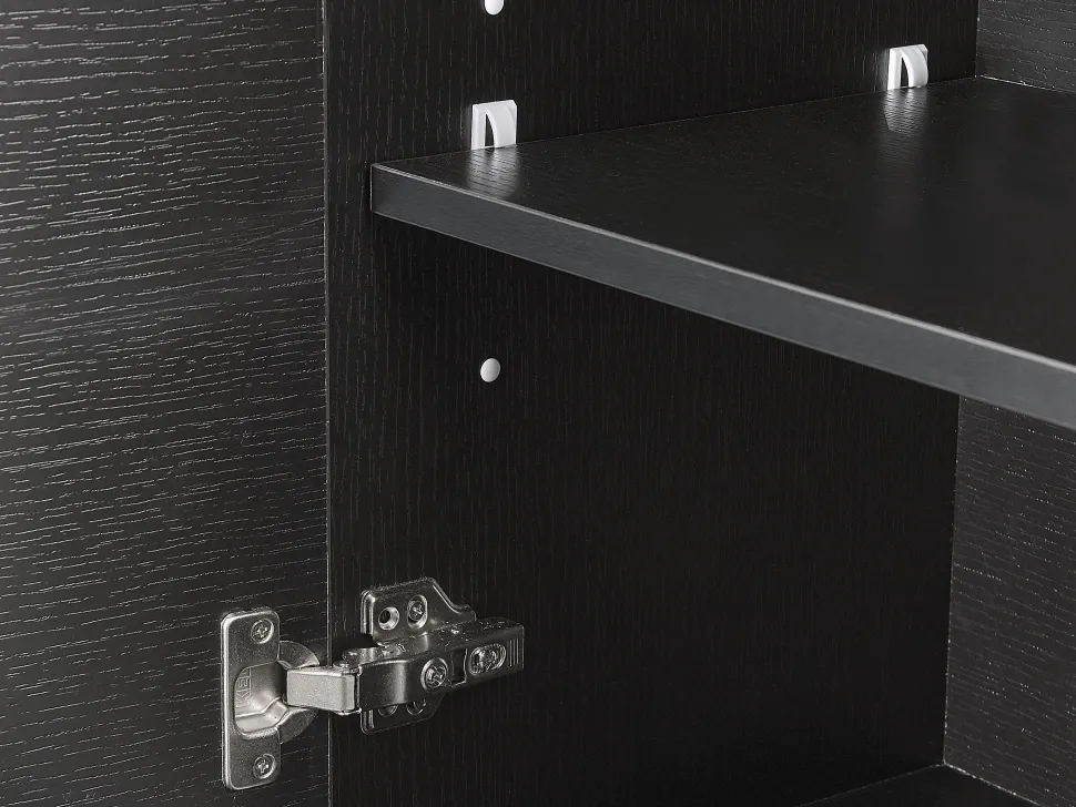 Bad Hangeschrank Schwarz Mataro