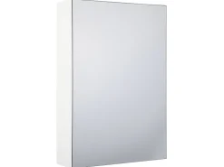 Bad Spiegelschrank Weis / Silber 40 X 60 Cm Primavera