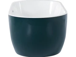Badewanne Freistehend Blaugrun Oval 170 X 80 Cm Nevis