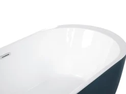 Badewanne Freistehend Blaugrun Oval 170 X 80 Cm Nevis
