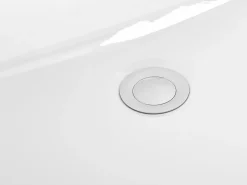 Badewanne Freistehend Marineblau Oval 170 X 77 Cm Tesoro