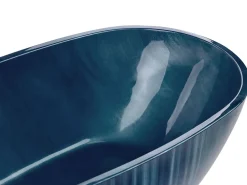 Badewanne Freistehend Marineblau Marmor Optik 170 X 80 Cm Rioja