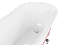 Badewanne Freistehend Rot Oval 153 X 77 Cm Cayman
