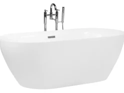 Badewanne Freistehend Weis Oval 180 X 80 Cm Carrera