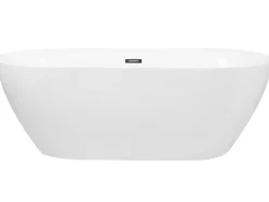 Badewanne Freistehend Weis Oval 180 X 80 Cm Carrera