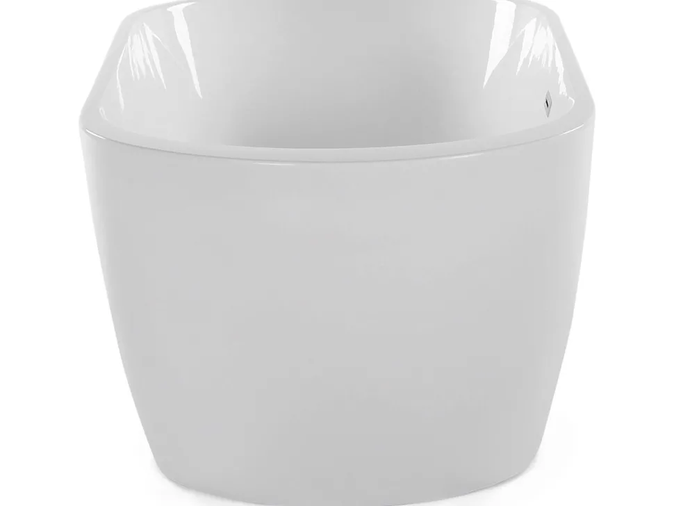 Badewanne Freistehend Weis Oval 170 X 80 Cm Nevis