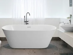 Badewanne Freistehend Weis Oval 150 X 75 Cm Havana