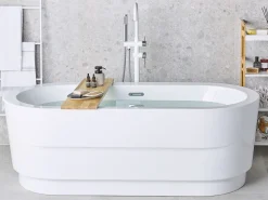 Badewanne Freistehend Weis Oval 170 X 80 Cm Empresa