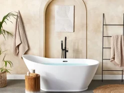 Badewanne Freistehend Weis Oval 170 X 75 Cm Londrina