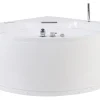 Badewanne-Whirlpool Mit Bluetooth Lautsprecher Weis Eckmodell 150 X 114 Cm Milano