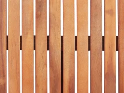 Balkonhangetisch Akazienholz Hohenverstellbar 60 X 40 Cm Dunkelbraun Udine