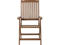 Balkonset Akazienholz Dunkelbraun Verstellbar Amantea