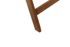Balkonset Akazienholz Dunkelbraun Verstellbar Amantea