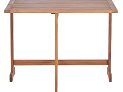 Balkonset Akazienholz Hellbraun Zusammenklappbar Lenola