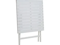 Balkonset Aluminium Textilbespannung Weis 2-Sitzer Zusammenklappbar Caorle