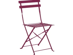 Balkonset Burgunderrot 2 Stühle Zusammenklappbar Fiori