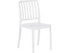 Balkonset Kunststoff Weis 2 Stühle Sersale