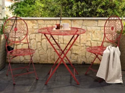 Balkonset Metall Rot Scario