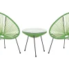Balkonset Rattan Grun Acapulco Ii