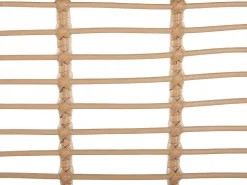 Balkonset Rattan Naturlich 2 Stühle Auflagen Hellgrau Trestina