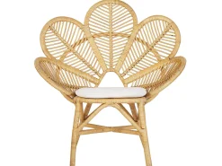 Balkonset Rattan Naturlich 2-Sitzer Auflagen Beige Florentine / Limni