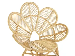 Balkonset Rattan Naturlich 2-Sitzer Auflagen Beige Florentine / Limni