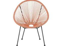 Balkonset Rattan Orange Acapulco Ii