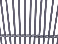 Balkonset Rattan Taupe Auflagen Dunkelgrau Mesyna