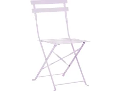 Balkonset Violett 2 Stühle Zusammenklappbar Fiori