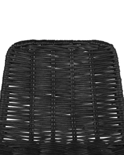Barhocker Rattan Schwarz 2Er Set Cassita