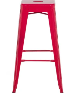 Barhocker Rot 2Er Set Hohe 76 Cm Cabrillo