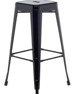 Barhocker Schwarz 2Er Set Hohe 76 Cm Cabrillo