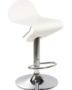 Barhocker Weis Hohenverstellbar 2Er Set Liverpool