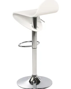 Barhocker Weis Hohenverstellbar 2Er Set Liverpool
