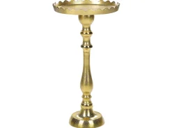 Beistelltisch Aluminium Gold Rund O 35 Cm Timaru