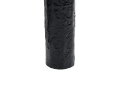 Beistelltisch Aluminium Weis / Schwarz Rund 33 Cm Kikiwa