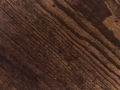 Beistelltisch Dunkler Holzfarbton / Schwarz Quadratisch 40 X 40 Cm Kenner