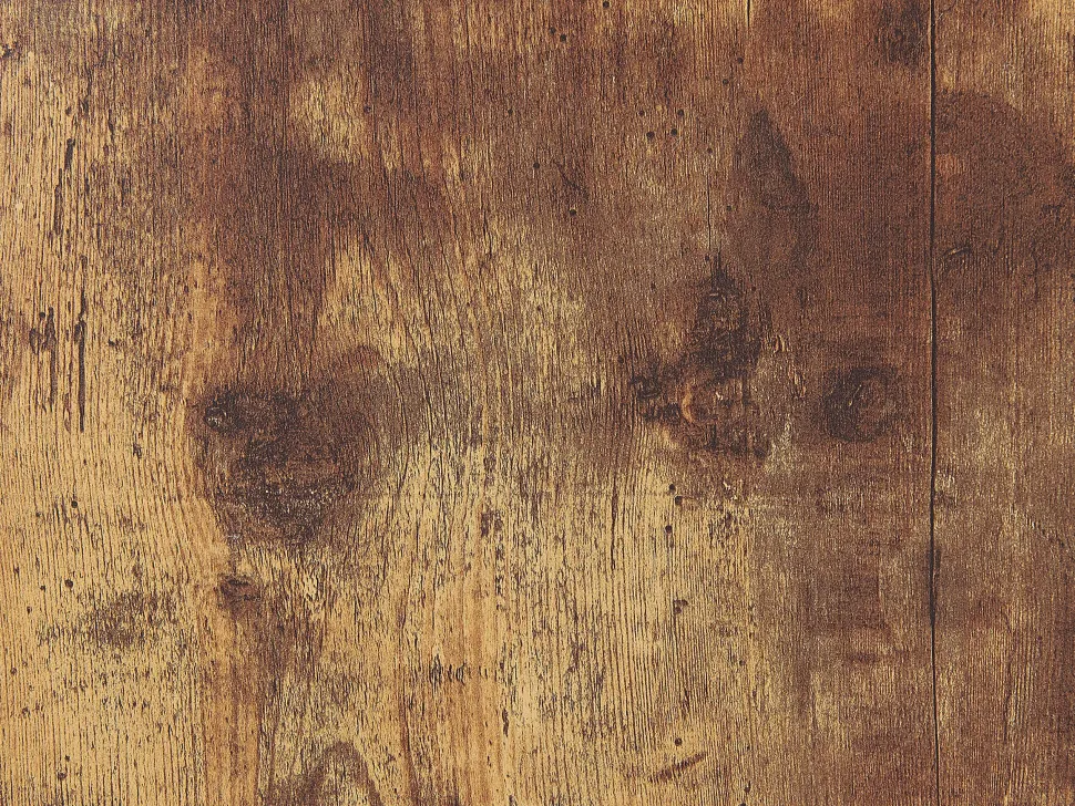 Beistelltisch Dunkler Holzfarbton / Schwarz Quadratisch 45 X 45 Cm Aston